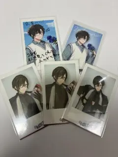 にじさんじ 四季凪アキラチェキ風カード 5枚セット