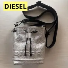 【DIESEL】ハンドバッグ　ショルダーストラップ付　保存袋付き