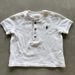 Ralph Lauren ノーカラーポロシャツ【18M】