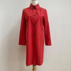 dress forme ステンカラートレンチコート（1）朱色系　春秋　派手色
