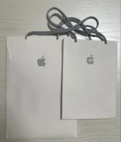 Apple ショップ袋 ホワイト4枚 - メルカリ