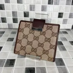 美品 GUCCI グッチ 長財布 GGキャンバス