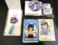 鬼滅　おこしバス　カード　イオン　缶バ　アクキー　ナムコ　クリアシート　伊之助