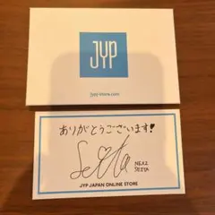 JYP サインカード NEXZ SEITA サンキューカード