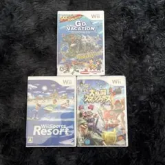 Wiiソフト 3本セット 大乱闘スマッシュブラザーズ他