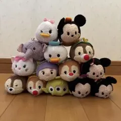 ディズニー　ツムツム　ぬいぐるみ 14体まとめ売りのサムネイル