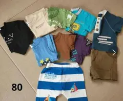 男の子　80 3can4on他　子供服　夏服　まとめ売り