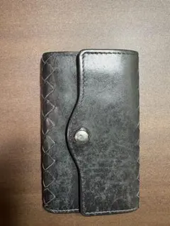 BOTTEGA VENETA （ボッテガベネタ） キーリング ポンポン 黒 白 - メルカリ