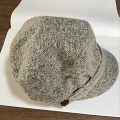 ベージュ キャスケット