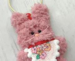 もしゃもしゃうさぎ モールドール キーホルダー