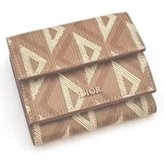 DIOR　ディオール　CDダイヤモンド　三つ折り財布　コンパクトウォレットのサムネイル