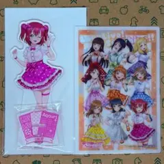 黒澤ルビィ アクリルスタンド+クリアブロマイド GiGOコラボ ラブカ2026