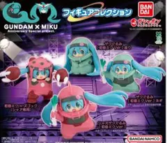 GUNDAM × MIKU フィギュアコレクション　コンプリート4種セット