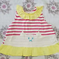 ベイビーチアー　babycheer　猫チュニック　100cmのサムネイル