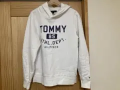 TOMMY HILFIGER ホワイトパーカー Mサイズ