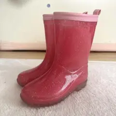 長靴　レインシューズ　17cm キッズ　女の子