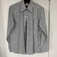 ドライボーンズ　スカル　ドクロ柄 ドレスシャツ ※クリーニング済みのサムネイル
