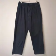 ユニクロ　メンズ　ストレッチイージーアンクルパンツ　ネイビー　サイズL