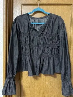 ♡美品♡DKNY 絹ストレッチブラウス ロールアップ可 - メルカリ