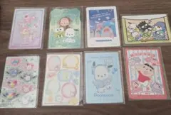 sanrio サンリオキャラクター カード シール ステッカー まとめ売り
