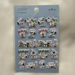 Hallmark シール　PEANUTS スヌーピー ENJOY 楽しむ