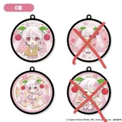 桜ミク 一番くじ2024 E賞 ラバーチャーム2種