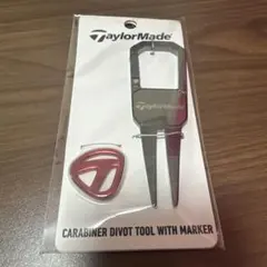 TaylorMade カラビナグリーンフォーク マーカーセット