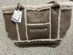 BAYFLOW フェイクファートートバッグ