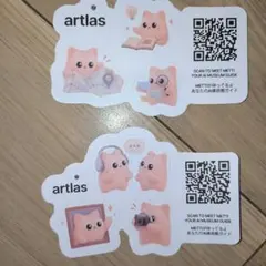 ネコのステッカー　猫　ねこ