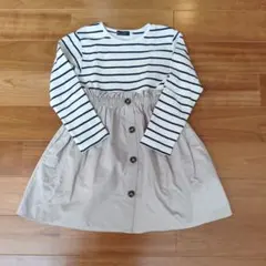 BeBe 長袖ワンピース 120cm