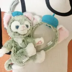 ディズニー　ジェラトーニカチューシャ＆ショルダーバッグセット