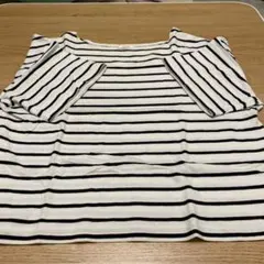 LOWRYS FARM ストライプ 半袖Tシャツ Fサイズ