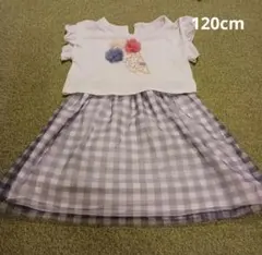 セパレート風ノースリーブワンピース　120cm