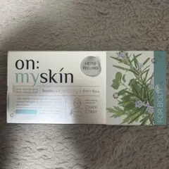 新品未使用　オンマイスキン　ハーブピーリング on:my skin 2箱+6個 Amazon.co.jp: 【公式】on:myskin body用│自宅でハーブピーリング