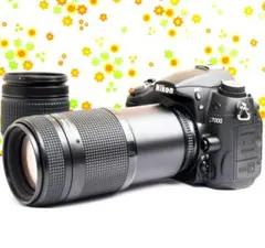ニコン Nikon D7000☆スマホに転送可♪☆超望遠レンズ付☆一眼レフ