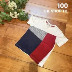 パッチワーク　切り替え　Tシャツのサムネイル
