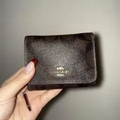 呉*亮様 coach 二つ折り財布