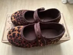 cientaベロアシューズ　レオパード26(16cm )
