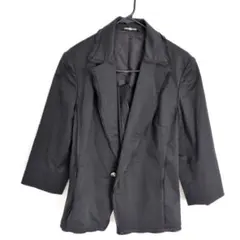 VALENZA SPORTS テーラードジャケット ブラック　40のサムネイル