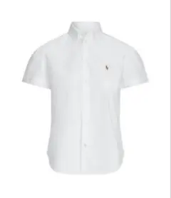 ショートスリーブ オックスフォード シャツ　パフスリーブ