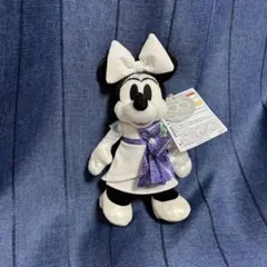 ミニー ぬいぐるみバッジ　カチューシャ　ぬいぐるみ　ディズニー　100周年