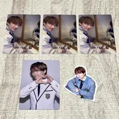 なにわ男子 藤原丈一郎 HARD WORK　特典 トレカ・ステッカーセット