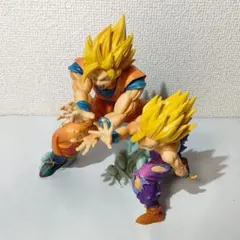 ☆　一番くじ　a　ドラゴンボールフィギュア　孫悟空　孫悟飯　親子かめはめ波　☆