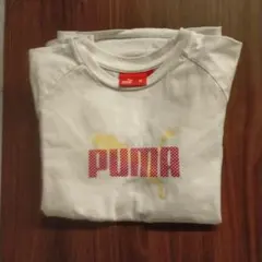 PUMA ホワイト Tシャツ Mサイズ