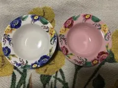 ANNA SUI 花柄皿 ピンク ブルー セットのサムネイル