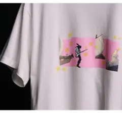 ☆☆☆新品未開封☆小沢健二☆回転するうさ☆Tシャツ☆チャコール☆Sサイズ☆☆☆ 新品未開封☆小沢健二☆回転するうさ☆Tシャツ