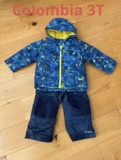 Colombia スキーウェアセット 3T 青・黄色