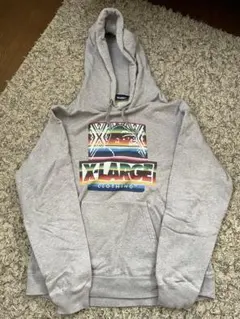 X-LARGE グレー パーカー Mサイズ