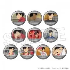 ハイキュー!!トレーディング缶バッジ2 黒尾鉄朗 全10種コンプリートセット