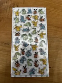 ポケモン　ZA 特典　ぷくぷくシール